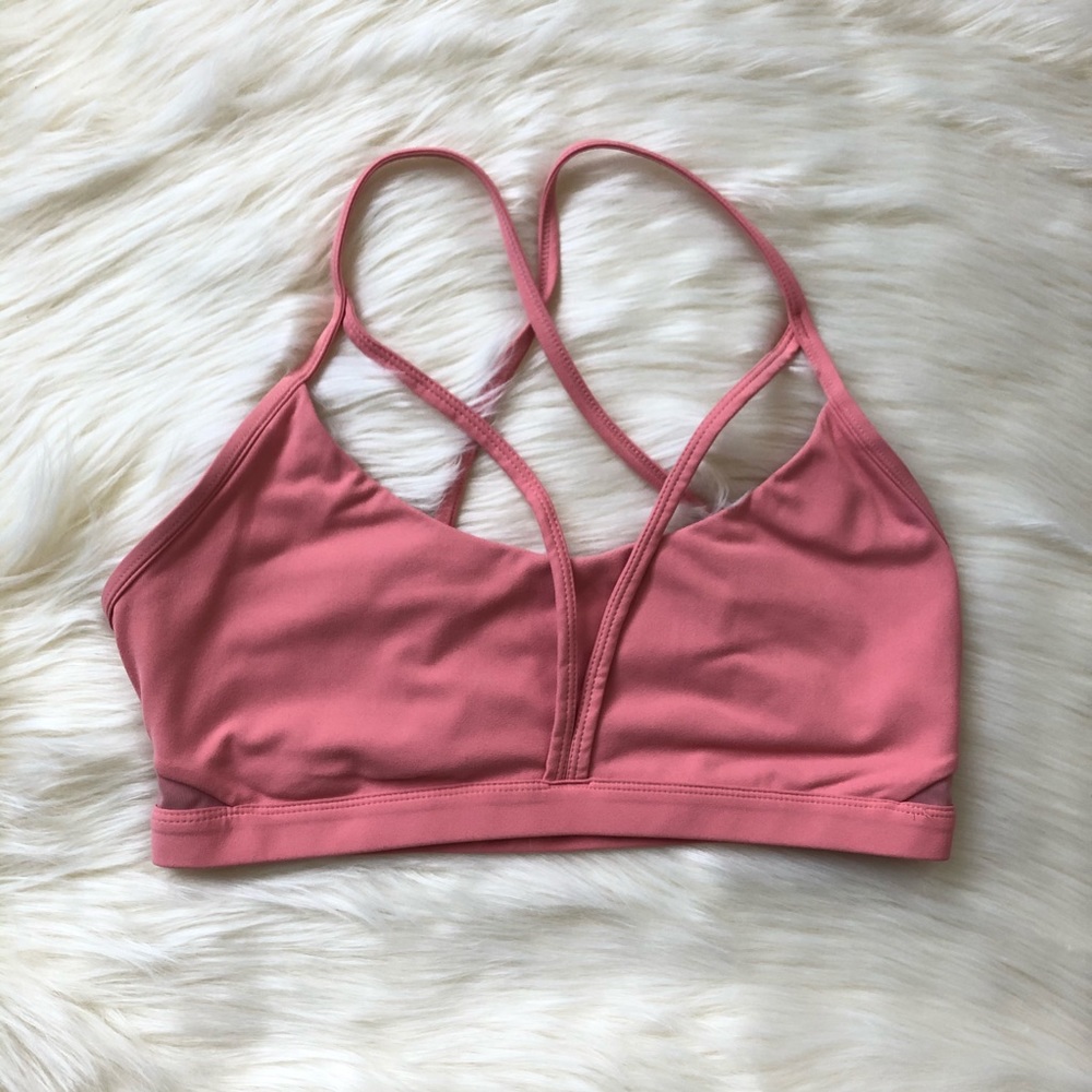 Pink Fabletics Sports bra